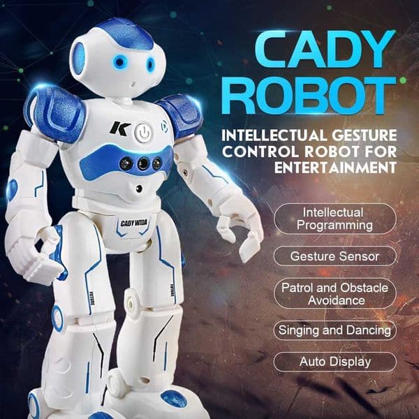 JJRC RC Robot Toy IR Gesture Remote control R2 CADY WIDA Intelligent Vector Smart Robotica Dancing Robo Kids Toy for Children X250925