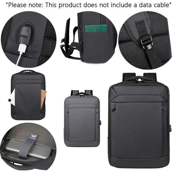 Backpack Mens Backpack Business Laptop Bag Large Capacity Travel Bag Business Commuting Backpack Z250925