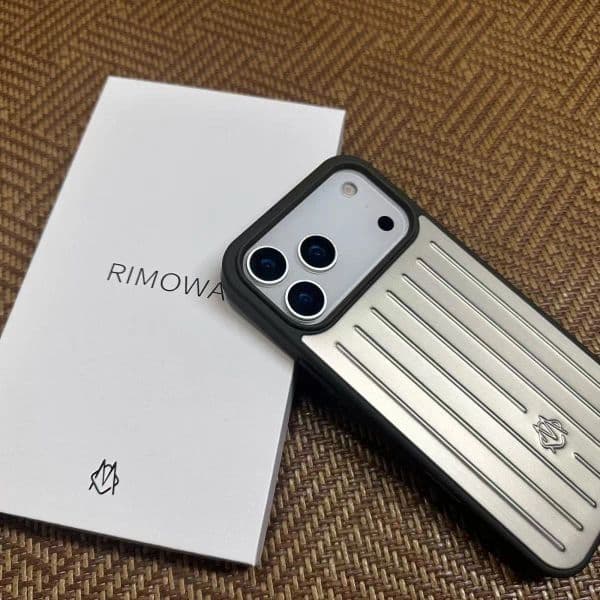 Top quality Suitcase Designer 2025 Phone Case for Apple iPhone 17 Pro Max 16 15 14 Aluminum Alloy MagSafe Weave Back Cover Coque Funda Titanium