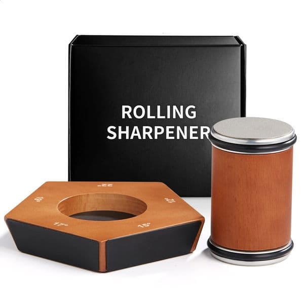 Roller Sharpening Magnetic Knife 15 18 20 21 22 Degrees Bracket Diamond Kit Kitchen Accessories 240817