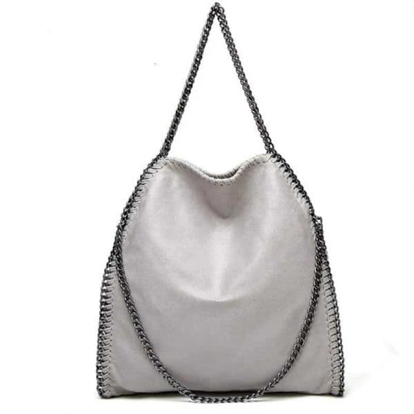 Fashion New Womens Chain Shoulder Bag Large Capacity Crossbody Tote Bag Female Foldable Solid Color Handbags Shopping Bags Z250923