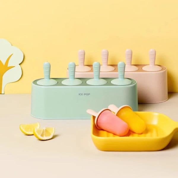 1 pc Ice Cream Mold Popsicle Ice Cream Grinder Childrens Cheese Stick Model Frozen Ice 250422