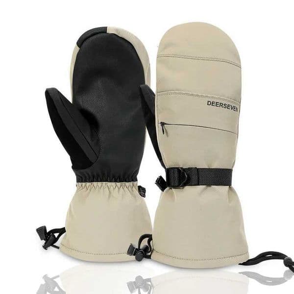 Winter Men Women Ski Mittens Windproof Warm Waterproof TouchScreen Fleece Nonslip Snowboard Snowmobile Cycling Skiing Gloves Z250925