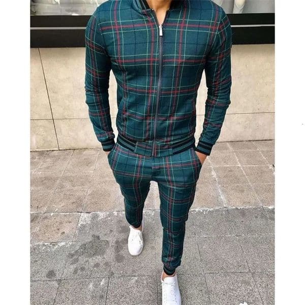 Gentlemen Tracksuit Set Jackets Sets Men zipper Suit Mens Fashion Tracksuit Sportsuit Men Sweatshirts Sportswear CoatPant 240517