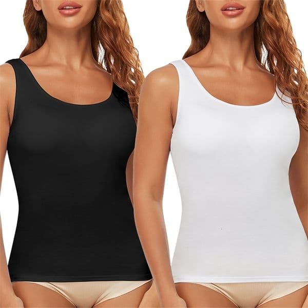 Camisoles Tanks Tank Top for Women with Built in Bra Women's Padded Sports Bra Fitness Workout Running Shirts Compression Camisole Shapewear 230418