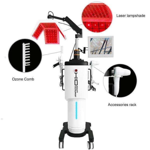 2025 Hair Growth Products 650Nm Diode Laser Hair Regrowth Machine High Quality Professional Salon Spa Use Equipment