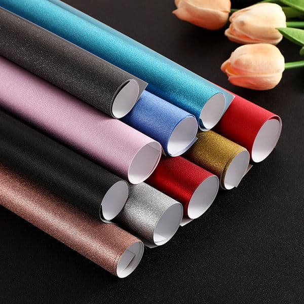 Big Sheet A4 250gsm no off glitter Sparkly Colour Luxury Film Glittered Custom Cardstock Print Paper Glitter Cardstock STDH004
