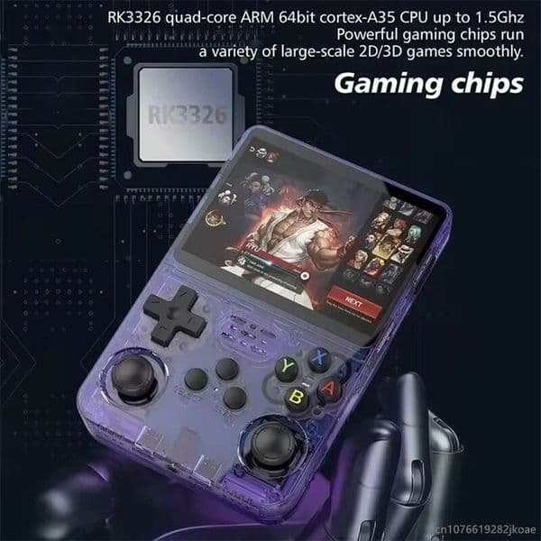 R36S Portable Palm Game Players HD Screen 3.5 -inch Handheld Game Console 3D Dual Joystick for MD SFC NES GB MD PS1 Simulators PK Gaming