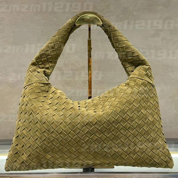 Shoulder Bags Suede tote bag designer bag weave hobo bag hop shoulder bag large capacity underarm handbags designer woman bag intrecciato calfskin leather