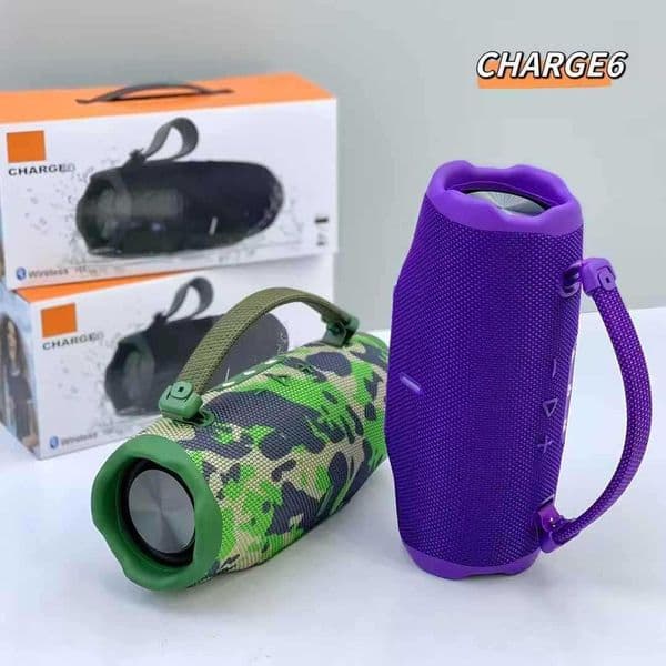 2025 new Charge 6 Portable Drop-Proof Bluetooth Speaker Anti-fall IP68 waterproof dustproof Outdoor Speakers Charge6