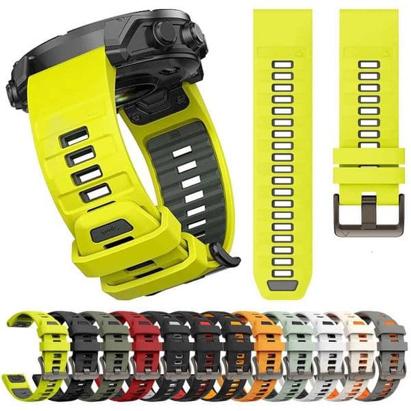 Fenix8 Watch Band For Garmin Fenix 8 47mm 51mm E 7 7XEpix Pro6 6X 5X PlusEnduro 3 QuickFit 26mm 22mm Silicone Strap Bracelet W250928