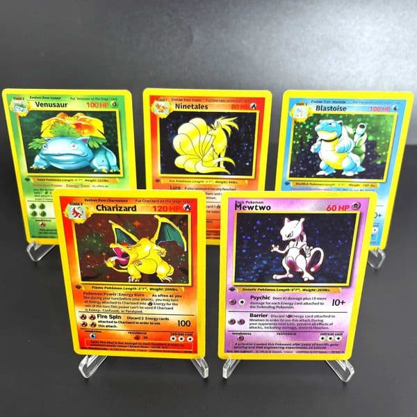 2026 New 1996 First Generation Trading Cards Rare Edition With Venusaur Classic Game Anime Gift Toys L250928t4a6 Toys