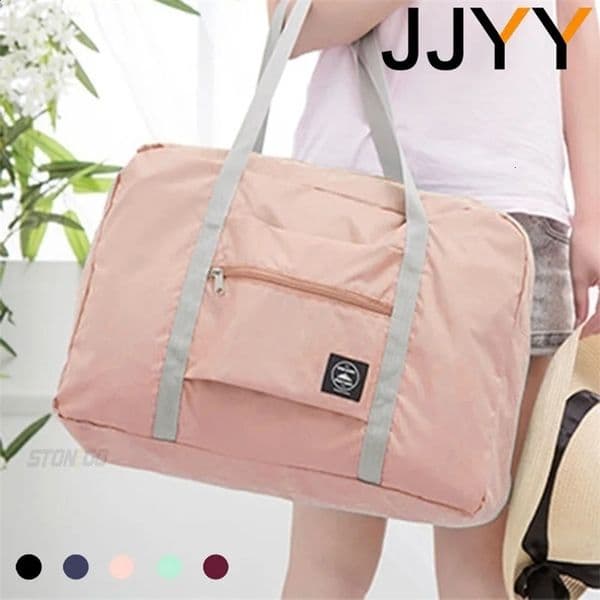 JJYY Folding Luggage Storage Bags Travel Suitcase Pouch Handbag and Shoulder Bag Organizer 240815ZY