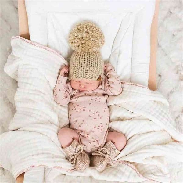 Spring Newborn Kids Girls Infant Bodysuit Floral Cotton Ruffle Jumpsuit Tops Baby Clothing With Headband 210413bj
