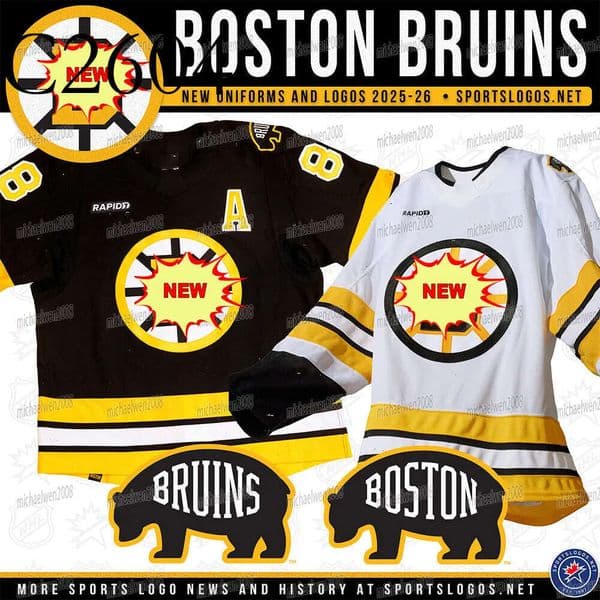 C26 Boston 2025-26 | Pastrnak, McAvoy, Lindholm & More - New Hockey Jersey