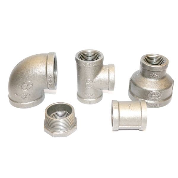 FM/UL TianHe High-Quality Black malleable iron Pipe Fittings for Plumbing Applications