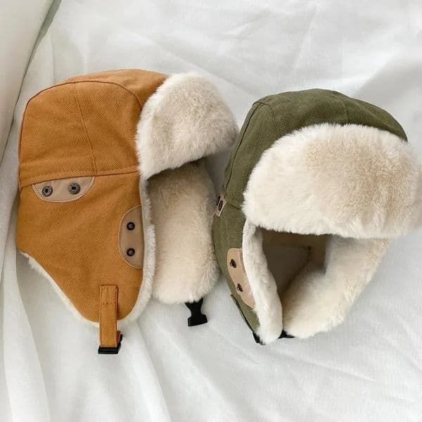 1 PCS Cotton Hat Windproof Headgear Unisex Warm Riding Hats Ski Winter Protective Ear Cover Outdoor Sports Thickened 250928