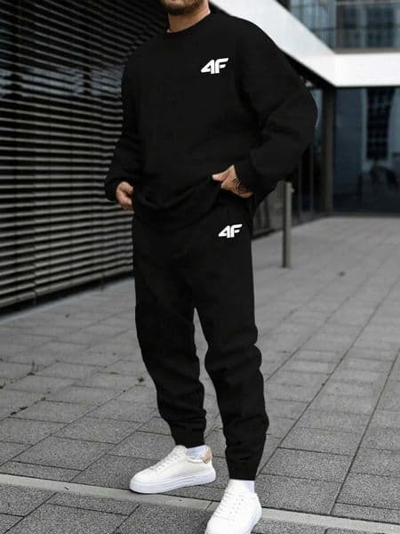 Hot Mens Tracksuit Printing Sweatshirt Jogging Sweatpants Casual Single Piece Tops Pants Man Clothing Hip Hop Comfort Sportswear Z250929