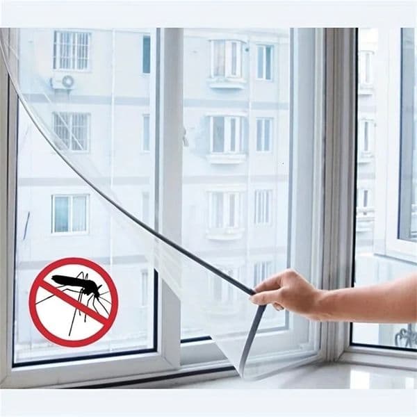 DIY Self-Adhesive Indoor Insect Fly Mosquito Window Screen Curtain Mosquito Netting Door Anti Mosquito Net Window Mesh Bug Net 250617
