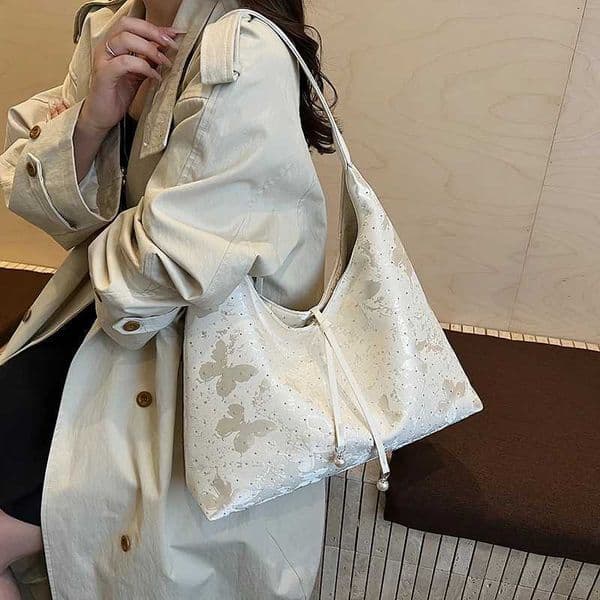 Classic Design PU Leather Hobo Bags Lady Hasp Shoulder Tote Bag 2025 New Luxury Brand Desinger Handbags and Purses for Women L250928