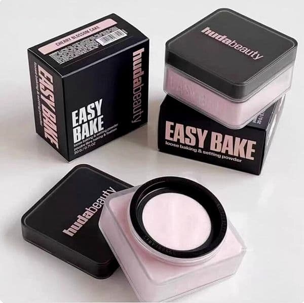 New Packing HUDA 8 Colors Makeup 20g Loose Baking Setting Powder Poudre Easy Bake Fixation Natural Face Finishing Oil Control Beauty Cosmetics