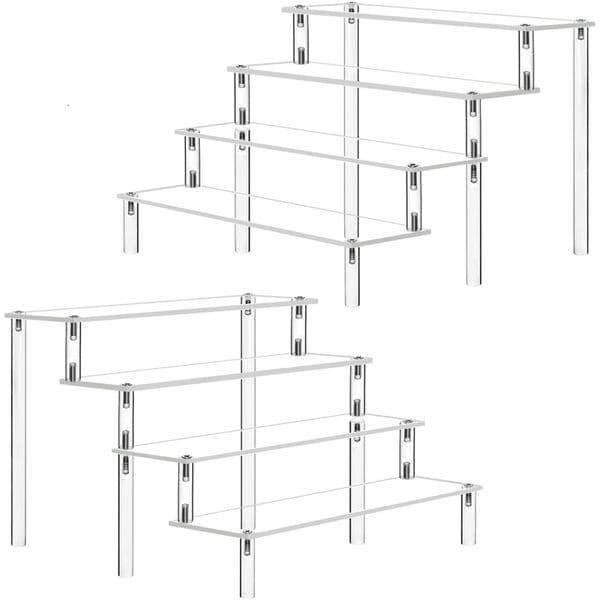 Storage Holders Racks Acrylic Display Shelf On The First To Fifth Floors Transparent Display Stand For Cupcakes Perfume Doll Decoration And Organizer Diagram