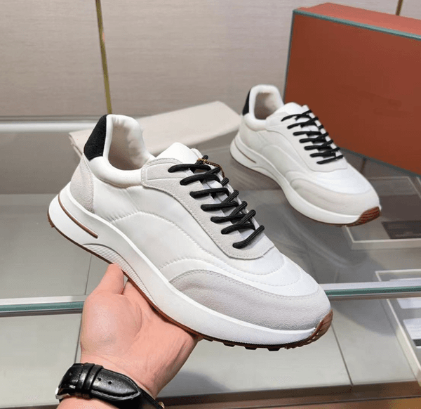 Men's Casual Shoes Weekend Walk Low-Top Sneakers Newport Walk suede-trimmed Week End Walk Sneaker Runner Trainers With Box EU38-44