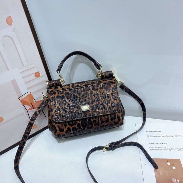 Designer Bag Tote Shoulder Bag Cowhide Women Sicily Palm Pattern Versatile Commuter Party Crossbody Handbag For