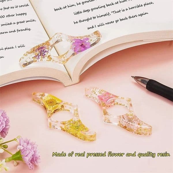 1PCS Thumb Book Support Page Presses Holder Stands Convenient Bookmarks Office Supplies Stationery 241223