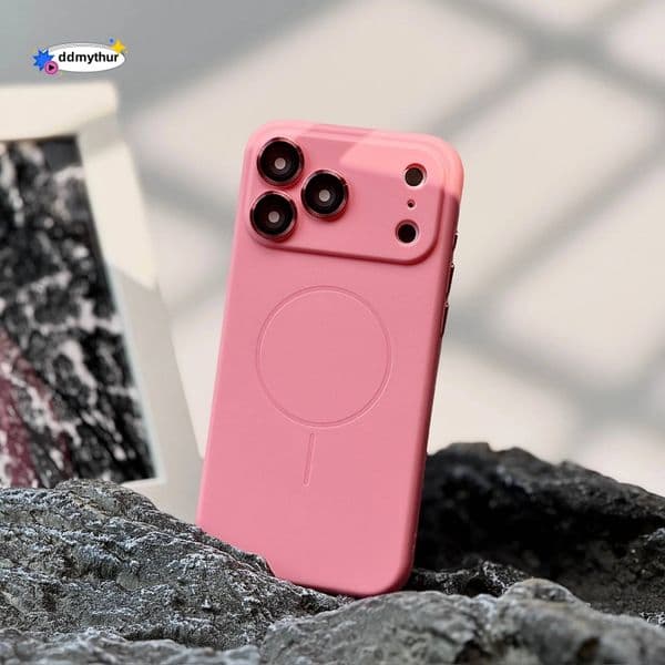 Coloful Magnetic Magsafe Case For iPhone Air 17 16 15 14 13 12 11 Pro Max Plus Wireless Charging Shockproof Covers