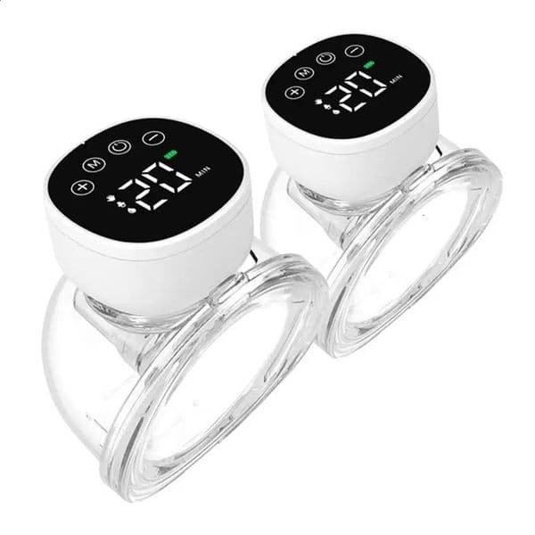 Upgrades Wearable Hands Free Electric Portable Pumps BPAfree Breastfeeding Milk Collector 250110