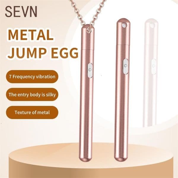 Adult Toys Female Masturbation Necklace Vibrator for Woman Bullet Vibrators G Spot Clitoris Stimulator Dildo Silicone Sex 230911bj