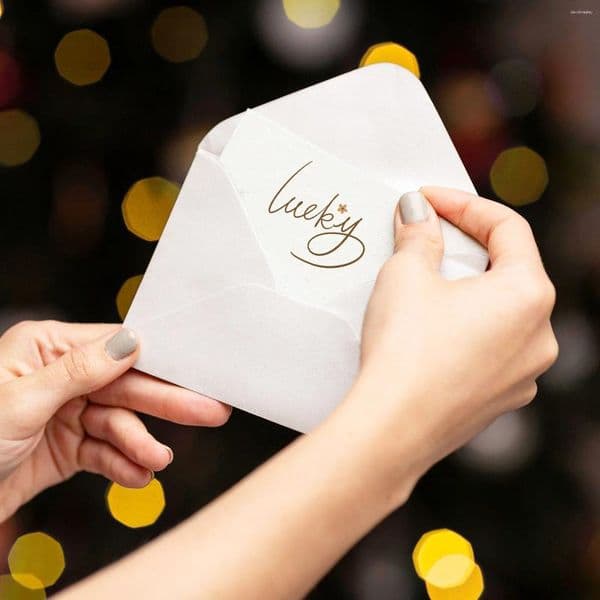 Gift Wrap 50 Set Blank With Cash Greeting Diy Invitation Supplies Wedding Birthday Party Scrapbook Crafts Paper Envelopes For Invitations