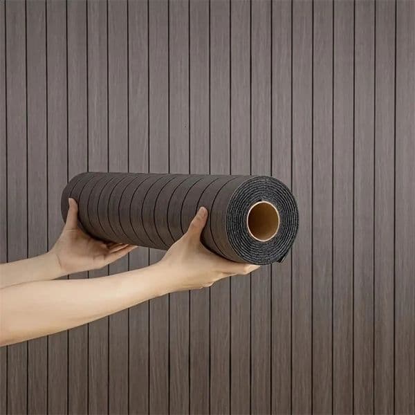 Ultra thick 3D retro wood grain selfadhesive wallpaper perfect for DIY ceiling and wall projects SXP resin detachable waterproof 250318