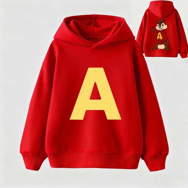 Alvin and Chipmunks Squeakquels pullover childrens mens sweatshirt can be used as a Friend hoodie 250929 S260417