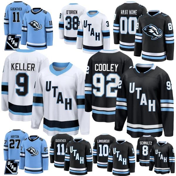 2025-26 Season Utahs Mammoth Hockey Jersey Clayton Keller Logan Cooley Nate Schmidt Guenther Mikhail Sergachev JJ Peterka Hayton Karel Vejmelka Vanecek