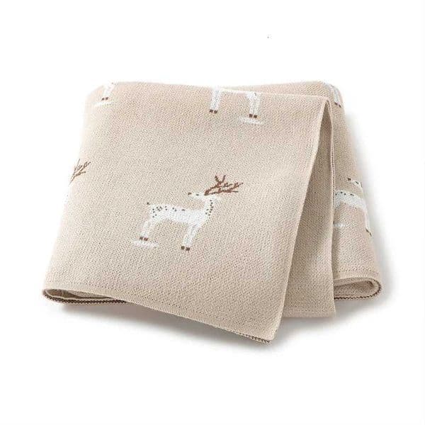 Cotton Baby Blanket Knit 9070cm Four Seasons Newborn Infant Boys Girls MultiFunction Stroller Bedding Accessories Breathable L260515