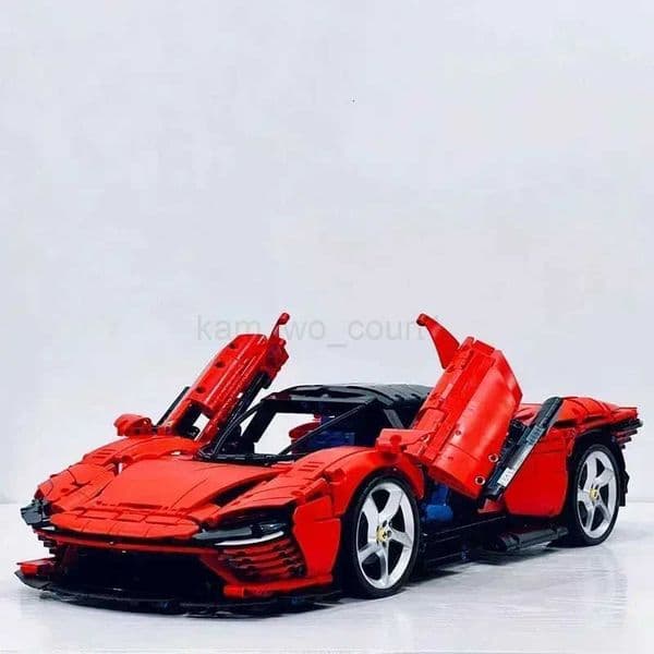 3778Pcs Daytonae Sp3 Car building block models for Kids Adult Birthday Gift Compatible 42143 M250930