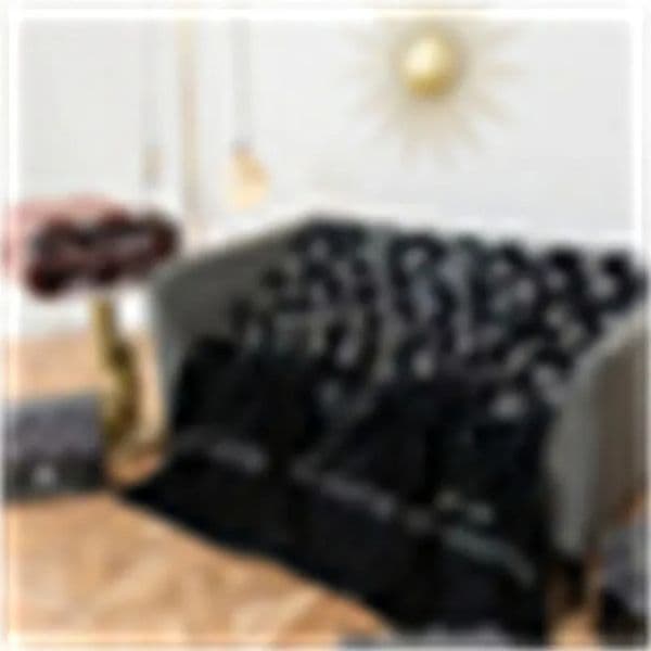 Letter Blanket Soft Woolen Scarf Shawl Portable Warmth Thickening Plaid Sofa Bed Fleece Knitted Blankets Designer