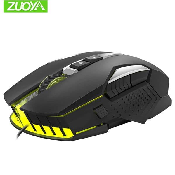 ZUOYA Gaming Mouse DPI Adjustable LED Bright Wired Optical USB Gaming Mouse Mause PC Laptop Professional Edition M250102