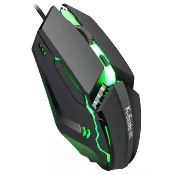 New Arrival New Universal Electronic Mobile USB Light Emitting Mouse Left and Right Click Laptop T250102