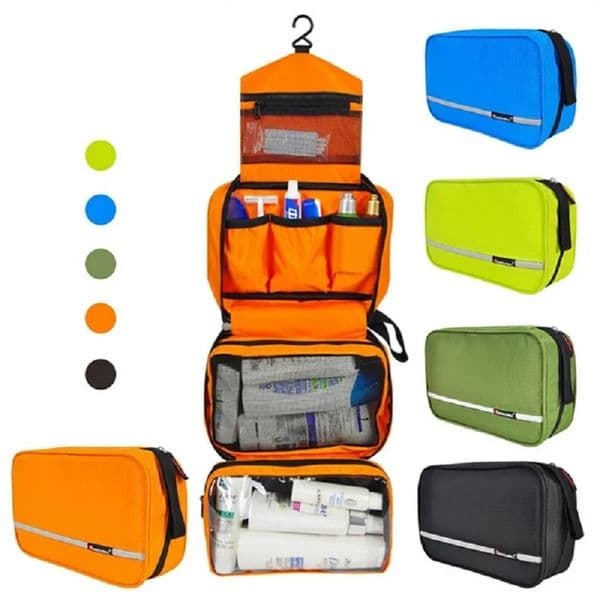 Zipper Man Women Waterproof Makeup Bag Cosmetic Bag Beauty Case Make Up Organizer Toiletry Bag Kits Storage Travel Wash Pouch 250102