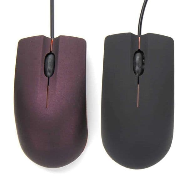 New Arrival New wired mouse 1200dpi PC Office mouse matte black USB gaming mouse for PC laptops no slip wired gaming mouse T250102