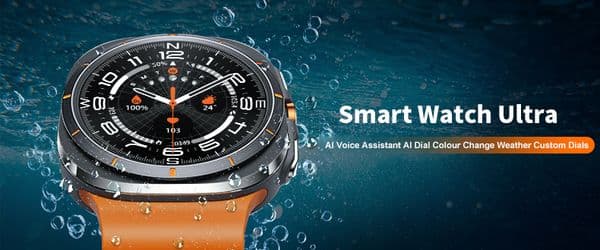 2026 New New For Samsung Galaxy Watch 7 Ultra Men Outdoor Smart Watch1.5Inch Raise Hand Bright Screen Bluetooth Call GPS Outdoor Sports Track Smartwatch outdoor