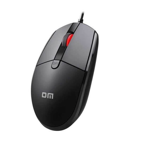 DM K3 line mouse conforms to ergonomic optical portable computer mouse 1000-1200-1600 DPI suitable for PC Lap with 180cm cable M250102