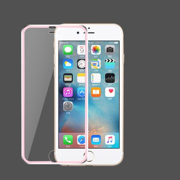 For iPhone 6 6S Screen Protector for Apple iPhone 2025 6 S Plus Tempered Glass Full Coverage Screen Film Rose Gold Sier Glass Cover