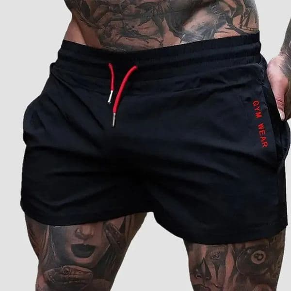Summer Gym Fitness Mens Shorts Woven sweatpants Thin Fashion Men Marathon Running Sports Breathable Training Pants 250103