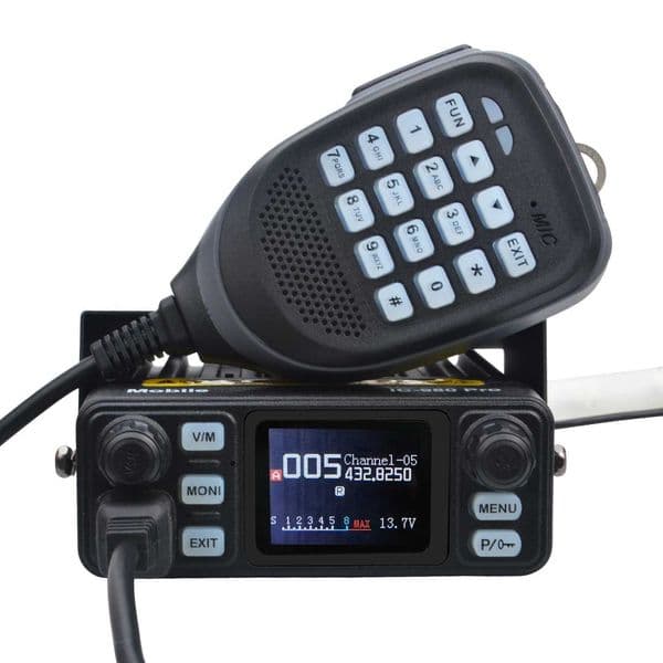 HIROYASU Walkie Talkie IC-980 Pro UHF VHF Band Dual Watch 25W AI Noise Reduction FM Scrambler Vox Mini Mobile Ra Z250103