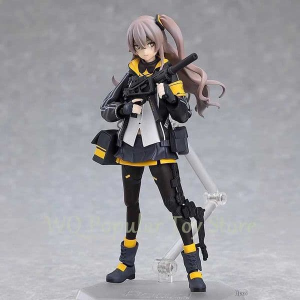 15cm Girl Frontline Animated Character Ump45 Character Tactical Human Body Model Statue Doll Series Decorative Toy Childrens Gift W250103