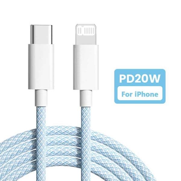PD 20W USB C Cable For 14 13 12 11 Pro Max Xs 8 Plus iPad Wire 3A Fast Charging Cord Type C Data Cable forXJ250103